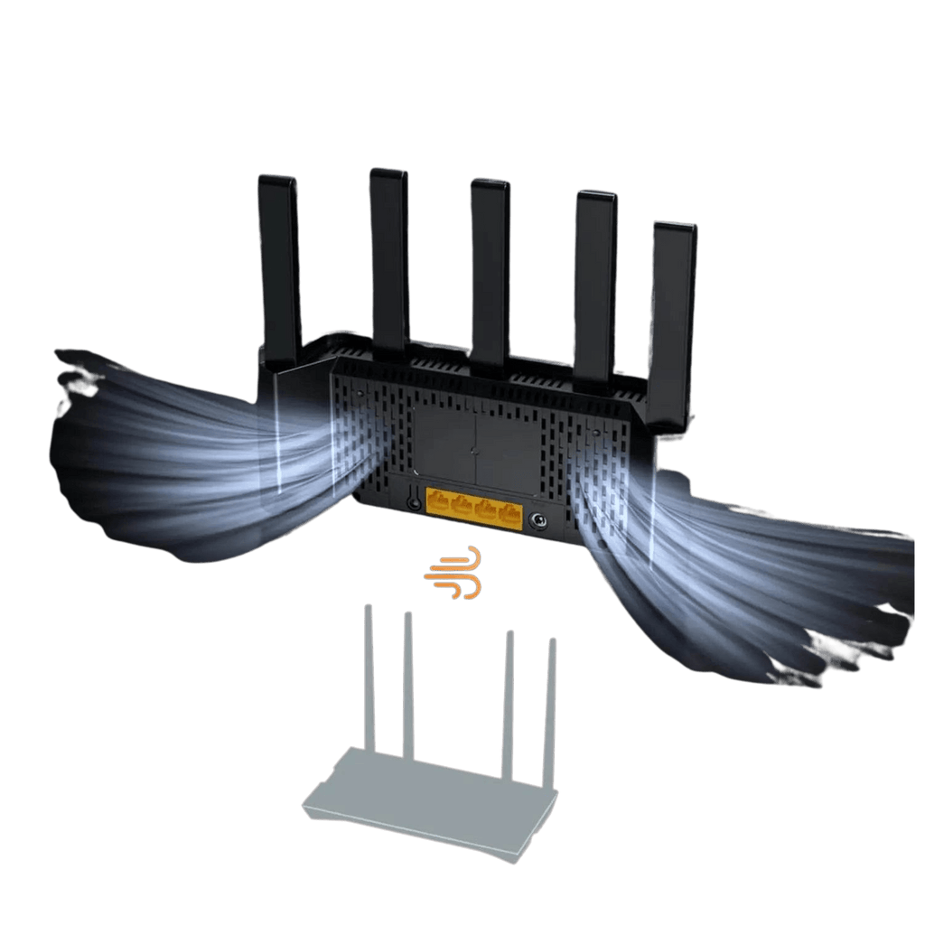 Router BE5100 2.5G WiFi 7 5011Mbps 512MB 2.4/5GHz - TKINGS